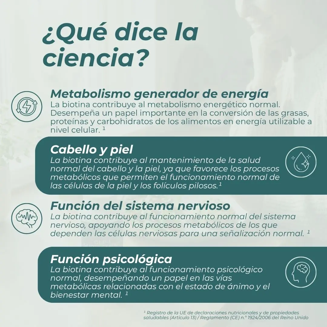 Comprimidos de biotina+ - Image 3