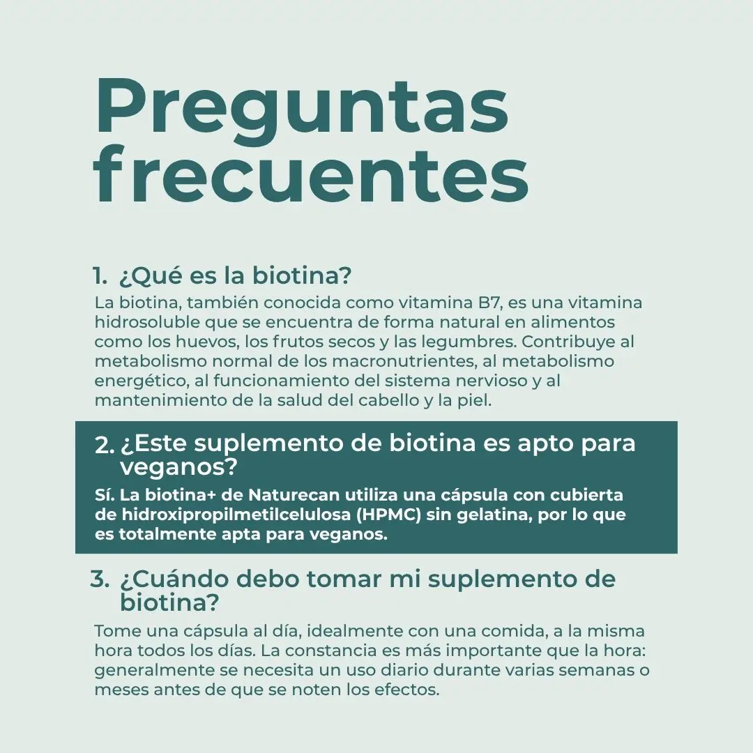 Comprimidos de biotina+ - Image 6